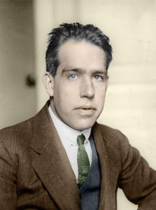 1922年にノーベル物理学賞を受賞したニールス・ボーア（1885～1962年）の肖像。 作： Anonymous Anonymous