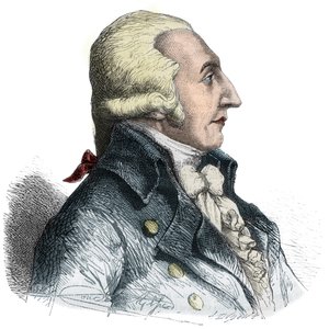 フランスの政治家ピエール・ロジェ・デュコス（1747-1816）の肖像 - アルフォンス・ド・ラマルティーヌ（1790-1869）の「ジロンダンの歴史」に掲載されたエングレーヴィング 1865-1866年 - 個人蔵 作： Anonymous Anonymous