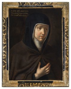 聖カミラ・バッティスタ・ダ・ヴァラーノの肖像 (1458-1524) (絵画) 作： Anonymous Anonymous