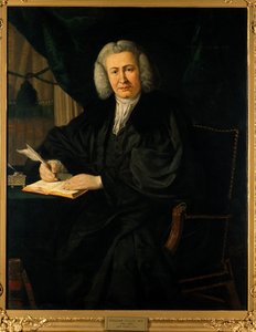 ウィリアム・カレン（1710-1790）の肖像、匿名。キャンバスに油彩、18世紀後半、個人蔵