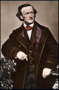 作曲家リヒャルト・ワーグナー(1813-1883)の肖像 - ドイツの作曲家リヒャルト・ワーグナー(1813-1883)の肖像。 作： Anonymous Anonymous