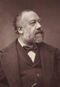 シャンソニエ、ギュスターヴ・ナダウ（1820-1893）の肖像、アノニマス 。アルブミン写真。個人蔵