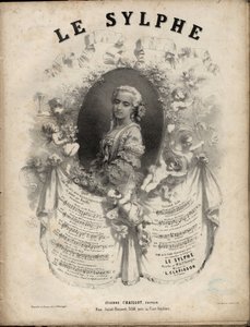 M.ド・サンジョルジュ作詞、M.ルイ・クラピッソン作曲のオペラ・コミューン「Le Sylphe」全2幕の楽譜 1808-1866 個人蔵。 作： Anonymous Anonymous