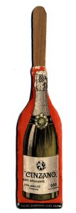 イタリアの食前酒であるベルモットのブランド「チンザノ」のプロモーションから派生したオブジェで、小さな広告用の扇子。デビュー 20世紀 プライベートコレクション 作： Anonymous Anonymous