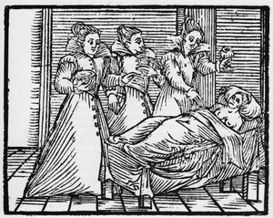 魔女の悪事-"Compendium Maleficarum", 魔女の悪事とその救済を扱う フランチェスコ・マリア・グアッツォ（Guaccio or Guaccius） (15?? -16??) 1608年 個人蔵 作： Anonymous Anonymous
