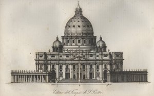 ローマのサン・ピエトロ大聖堂（サン・ピエトロ大聖堂） - 「宇宙のすべての人々の使用と習慣」の刻印。というよりも、「最も遠い時代から現代に至るまでの、すべての国の政府、法律、民兵、宗教の歴史」です。 作： Anonymous Anonymous