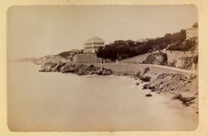 1885-1890年頃のマルセイユの街とその周辺。ラ・ルート・ド・ラ・コーニッシュ、個人蔵 作： Anonymous Anonymous