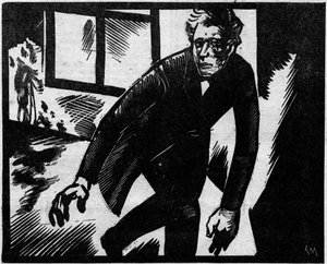 トロップマン事件、またはパンタンの大虐殺。Jean-Baptiste (Jean Baptiste) Troppmann (1849-1870)、機械工で、1869年に一家8人を殺害した罪で有罪となった。ここでは代表として犯行現場から逃げている。イラストは「Le petit」から引用