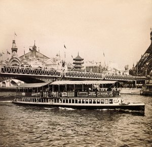 1900年万国博覧会-パリ万国博覧会：イエナ橋-個人蔵