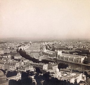 1900年の万国博覧会 - パリの1900年万国博覧会（Exposition Universelle de 1900）。パノラマビュー - 個人蔵
