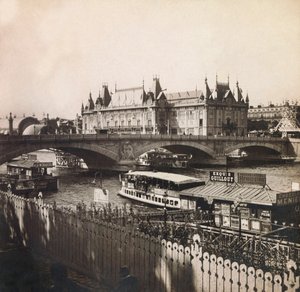 1900年の万国博覧会-パリ万国博覧会：パリ市庁舎-個人蔵