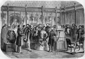 オランダ王妃ソフィー・ド・ヴュルテンベルク（1818-1879）のパリ訪問 作： Anonymous Anonymous