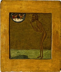 バジルザブレスド、16世紀末。 作： 匿名のロシアのイコン画家