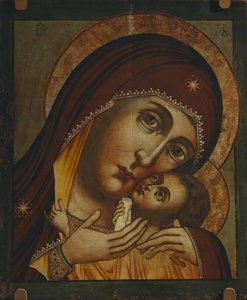 コルスンの聖母コルスンスカヤ、17世紀 作： Anonymous Russian icon painter