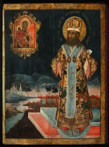 ロストフのメトロポリタン、聖ディミトリー、1771年 作： Anonymous Russian icon painter
