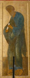 ディーシス範囲からの聖使徒アンドリュー、1497 作： Anonymous Russian icon painter