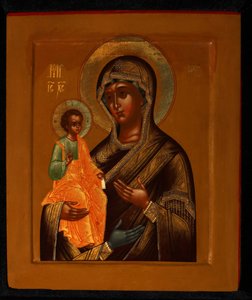 神の三手母、20世紀初頭。 作： Anonymous Russian icon painter