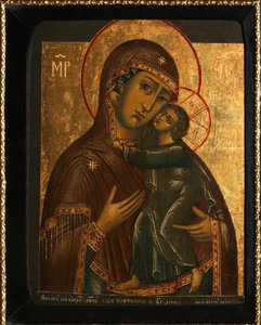 トルガの聖母、トルグスカヤと呼ばれる1739年 作： Anonymous Russian icon painter
