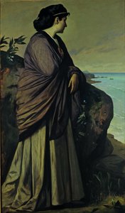 海岸（現代イフィゲニア） 作： Anselm Feuerbach