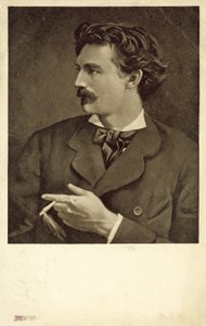 ドイツのアーティスト、アンセルム・フォイアーバッハの自画像 作： Anselm Feuerbach