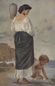 ウォーターキャリア（油絵） 作： Anselm Feuerbach