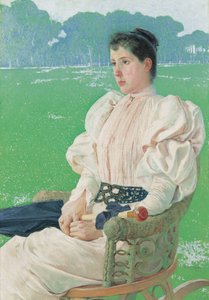 女性の肖像 作： Anselmo Guinea