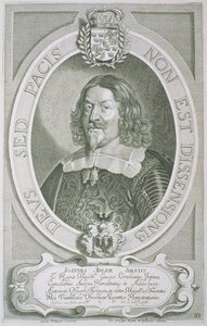 Petrus de Iodeによって刻まれた「Portraits des Hommes Illustres」のヨハンアドラーサルヴィウス（1590-1652）が1706年に出版 作： Anselmus van Hulle