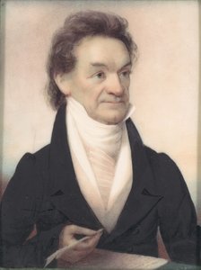 エドワード・リビングストン、カリフォルニア州。 1827年。 作： Anson Dickinson