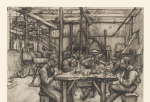 Begeer の銀工場でのワーク ショップ 作： Anthon Gerhard Alexander van Rappard