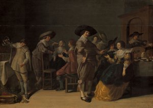 作： Anthonie (1601-73) Palamedesz