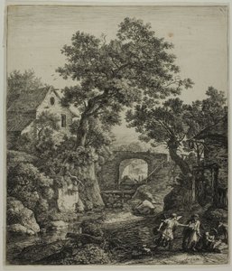 ジッポラと息子のいる風景（旧約聖書の6つの風景画より