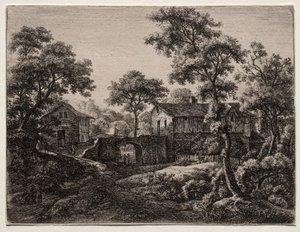 12 の風景 (H.95-106): ゲートウェイ 作： Anthonie Waterloo