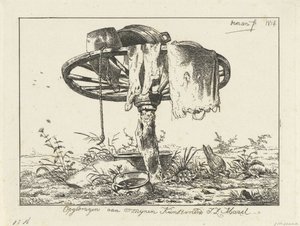 ポールの車輪 作： Anthonie Willem Hendrik Nolthenius de Man