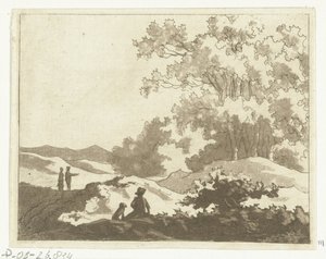砂丘の風景 作： Anthonie van den Bos