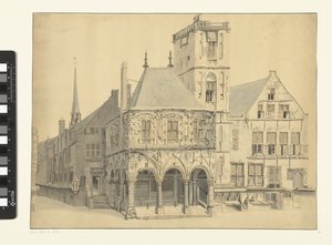 アムステルダムの旧市庁舎、1641 年 作： Anthonie van den Bos