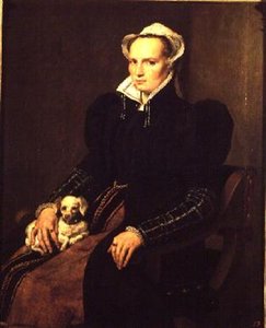 画家の妻メトゲン 作： Anthonis Mor van Dashorst