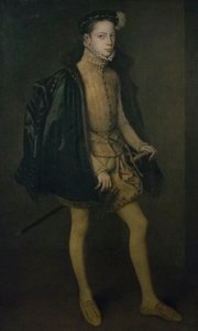 アレクサンダー・ファルネーゼ 作： Anthonis van Dashorst (c.1519 1576/77) Mor