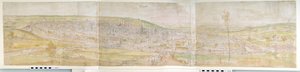 北から見たブリュッセルの全景、1558 年