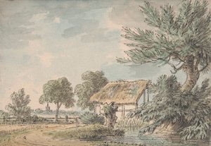 ハートフォードシャー州ワトフォード近郊の風景 作： Anthony Devis