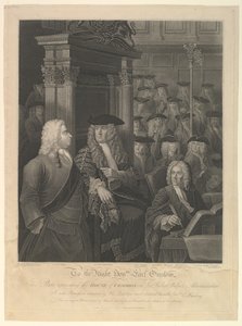 下院 - ロバート・ウォルポール卿の政権、1803年11月1日。 作： Anthony Fogg