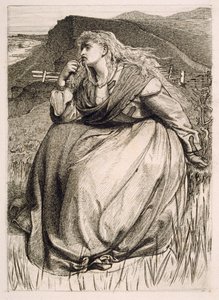 「もしも」のデザイン、1866 作： Anthony Frederick Augustus Sandys