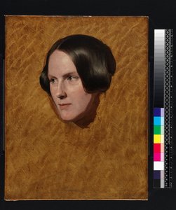サンディ夫人、芸術家の母親、1840年代後半 作： Anthony Frederick Augustus Sandys
