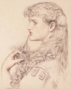 Proud Maisie（描画） 作： Anthony Frederick Augustus Sandys