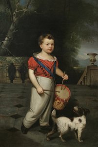 若いドラマー、1830-31 作： Anthony Lewis De Rose