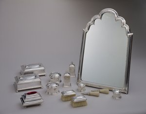 トイレセット、1705 作： Anthony Nelme