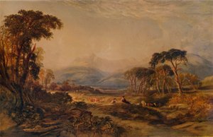 畏怖の念、1850、1935 作： Anthony Vandyke Copley Fielding