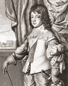 幼少期のイギリス王チャールズ2世 作： Anthony van (after) Dyck