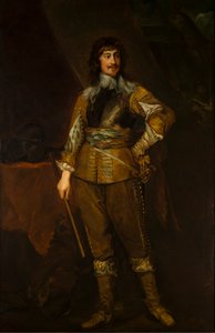 マウントジョイ・ブラントの肖像、初代ニューポート伯爵（1597-1666）、1619-41年頃（キャンバスに油彩）
