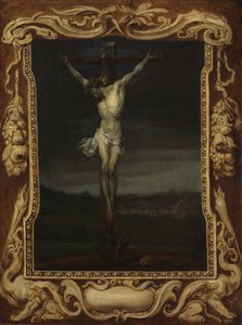 十字架上のキリスト」1630-32年頃（パネルに油彩 作： Anthony van (attr. to) Dyck