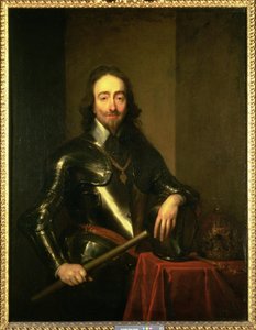 チャールズ1世（1600〜49年） 作： Anthony van Dyck